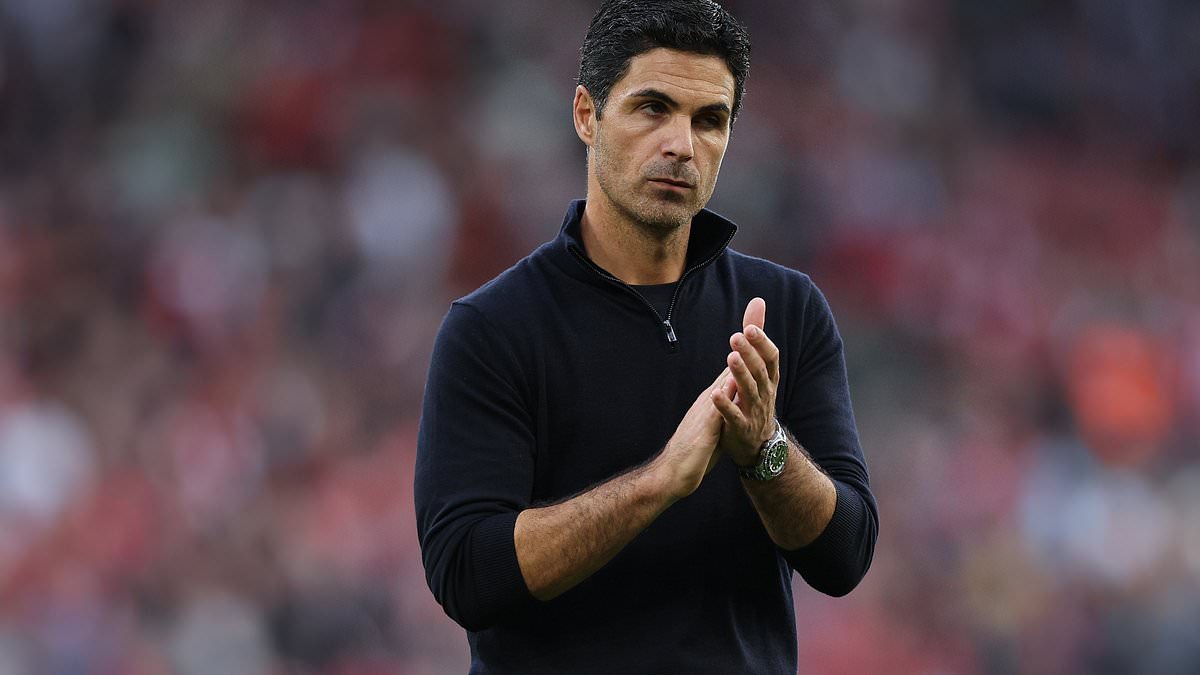 Arteta leaves Declan Rice on bench as Arsenal rotate for Nottingham Forest